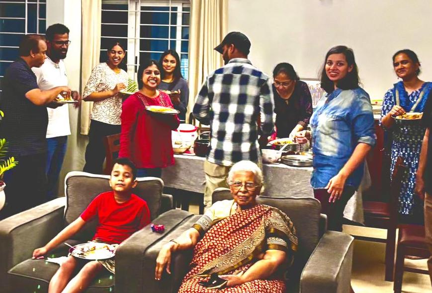 Bridge Church multicultural family gathering